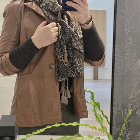 Rachel Zoe Faux leather jacket - Picture 5 of 10